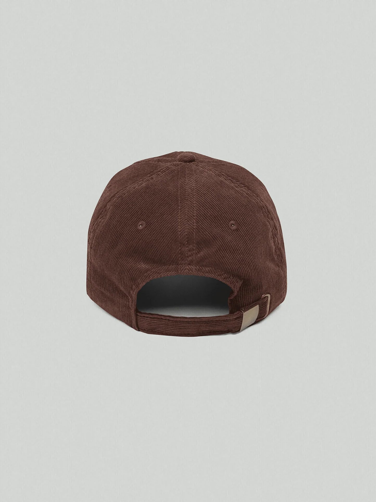 Back detail brown corduroy cap VIICCE 100% cotton