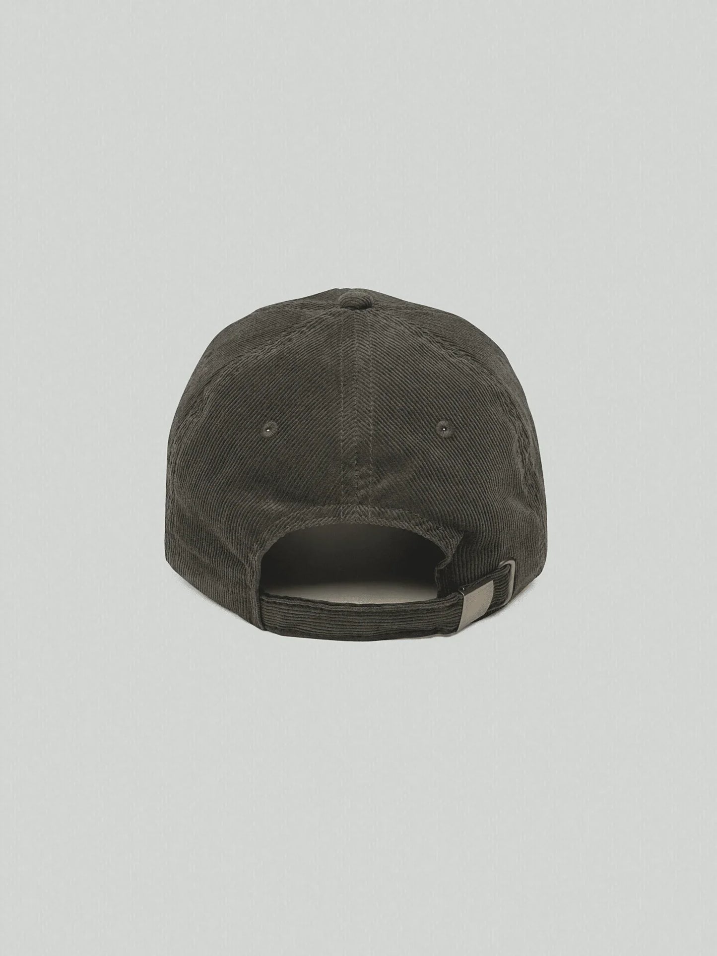 Back detail olive corduroy cap VIICCE 100% cotton