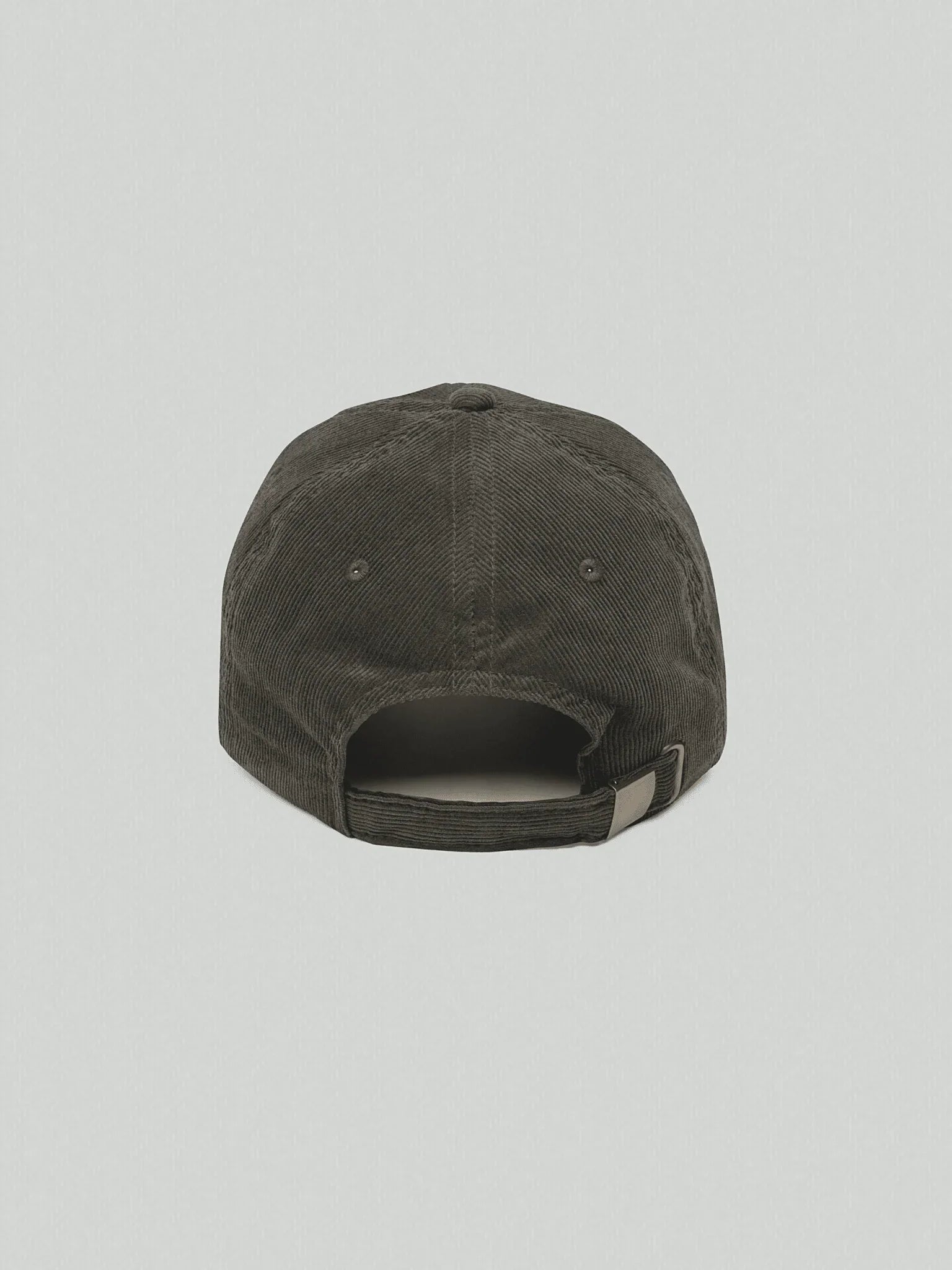 Back detail olive corduroy cap VIICCE 100% cotton